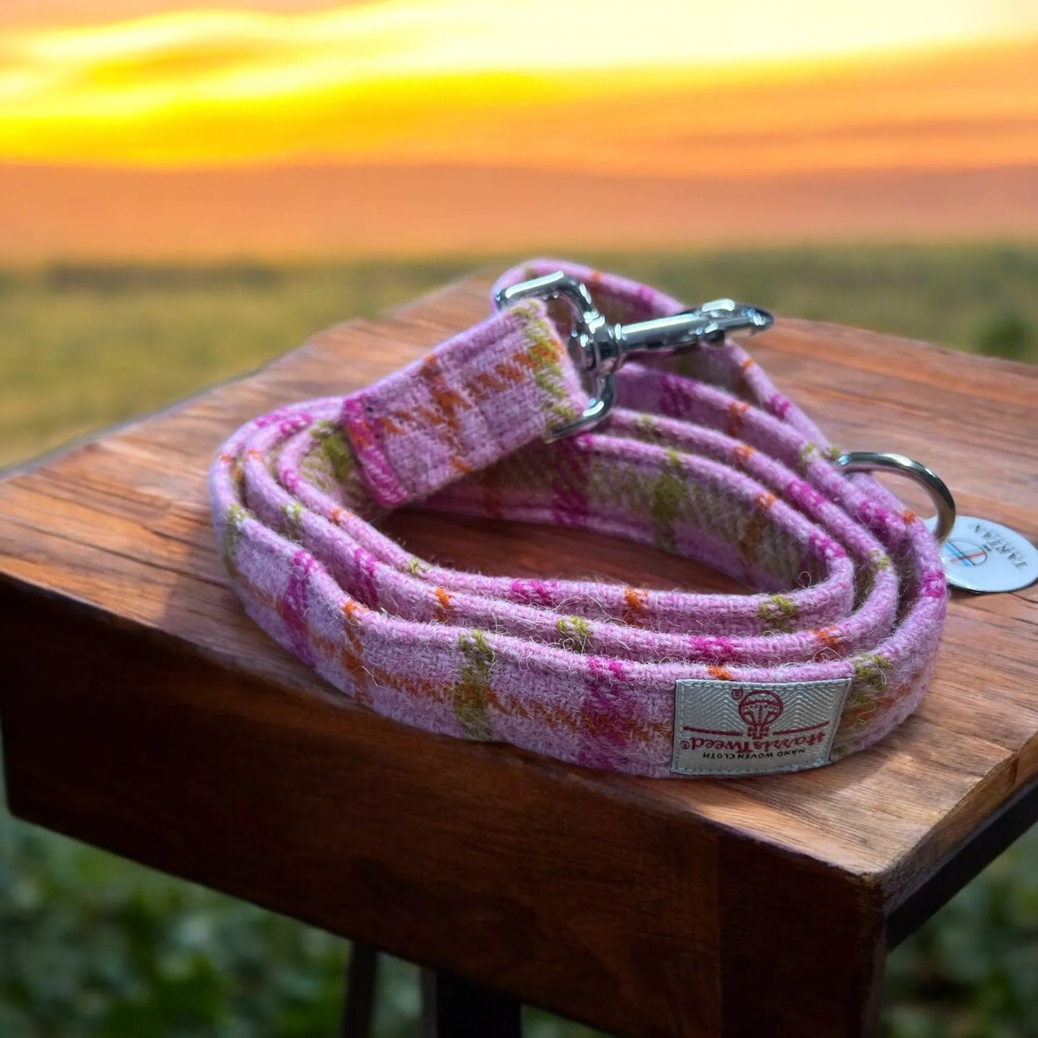 Harris Tweed - Dog Leads by Tartan Terrors