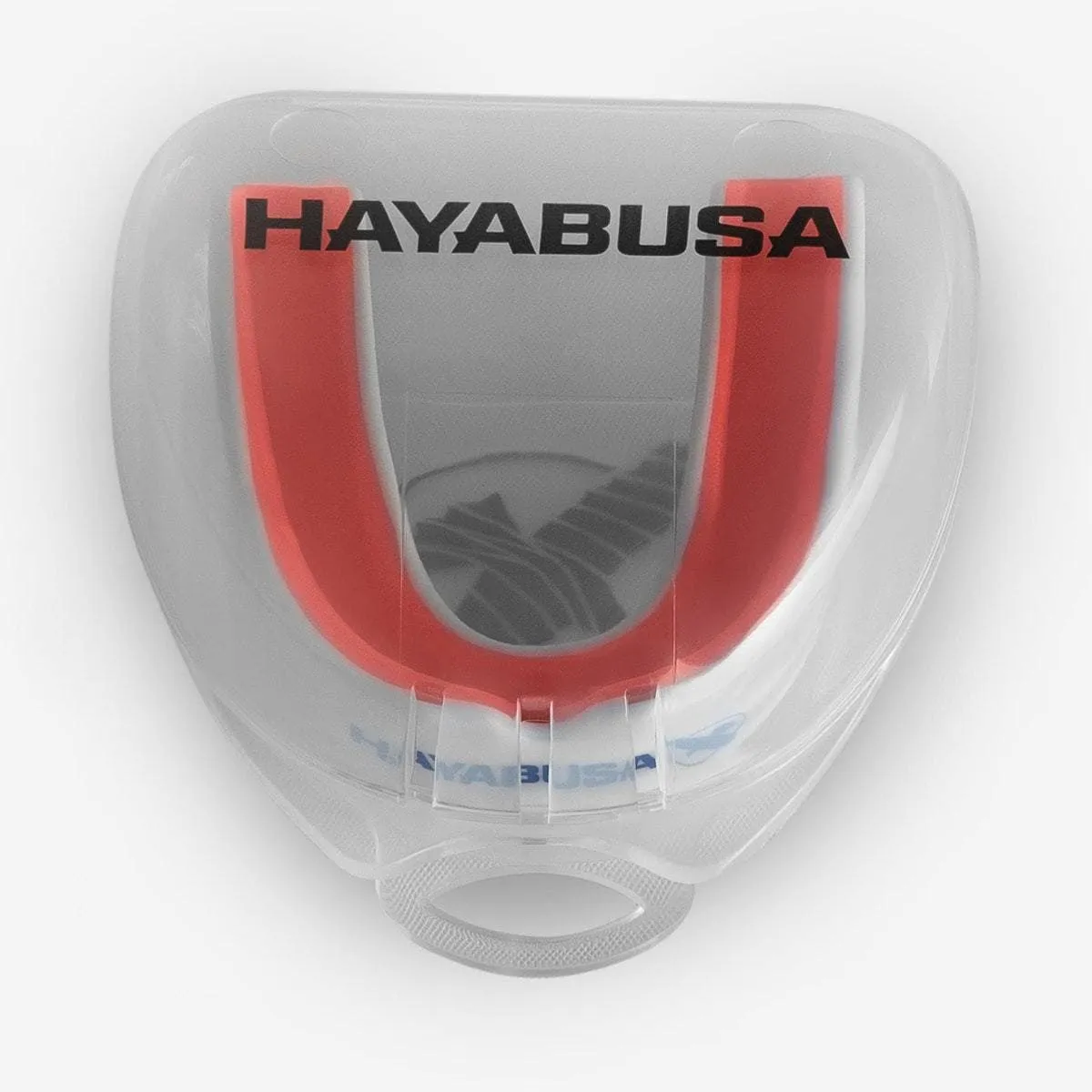 HAYABUSA COMBAT MOUTH GUARD - WHITE/RED