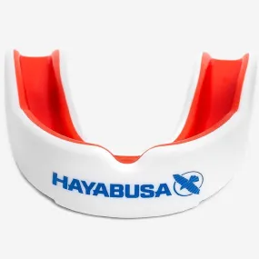 HAYABUSA COMBAT MOUTH GUARD - WHITE/RED