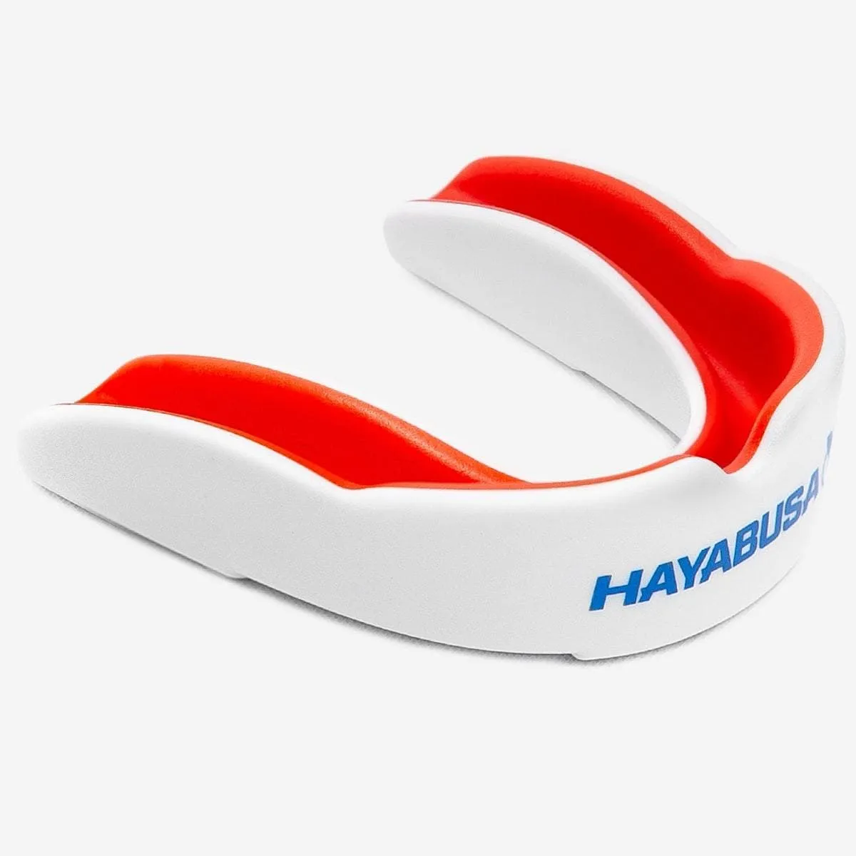 HAYABUSA COMBAT MOUTH GUARD - WHITE/RED