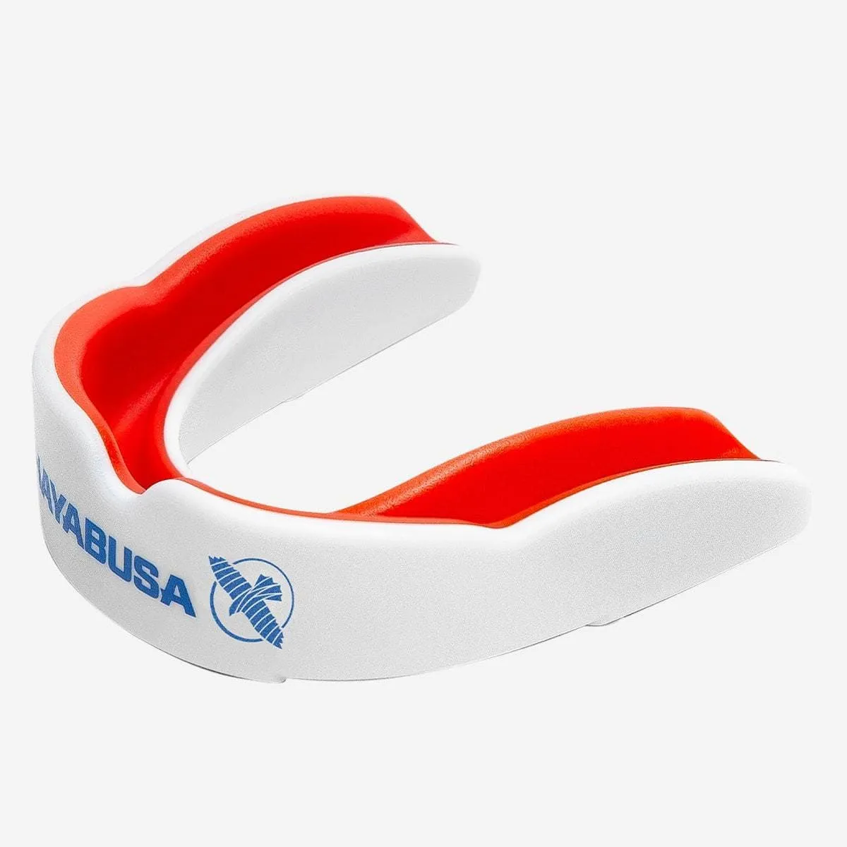 HAYABUSA COMBAT MOUTH GUARD - WHITE/RED