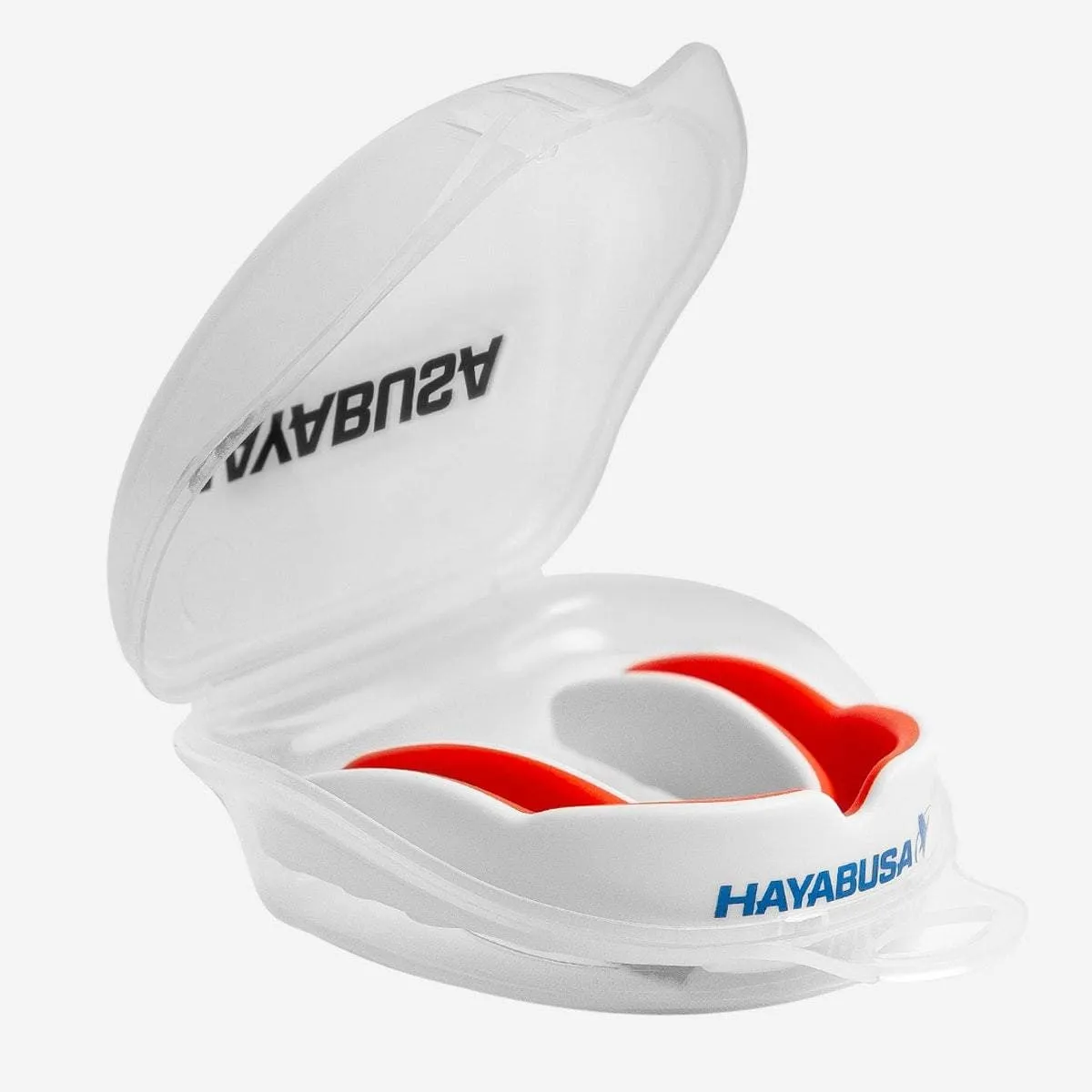 HAYABUSA COMBAT MOUTH GUARD - WHITE/RED