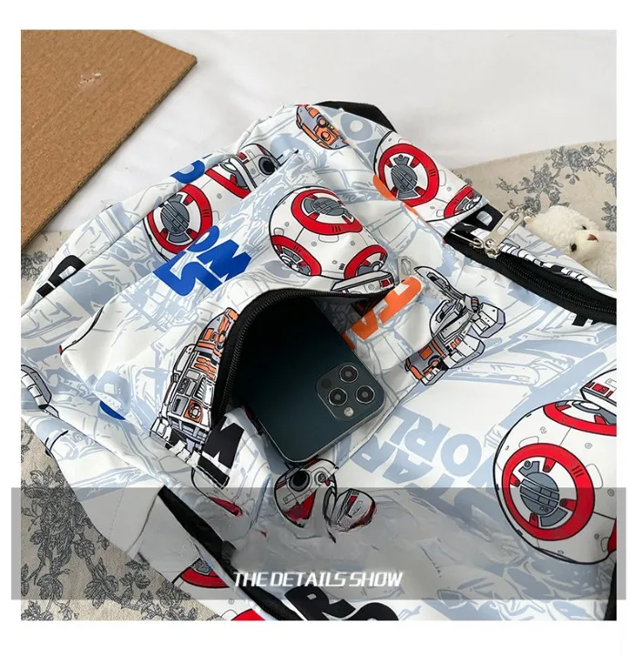 Japanese Style Astronauts Printed Backpack and Bags