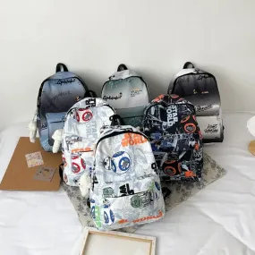 Japanese Style Astronauts Printed Backpack and Bags