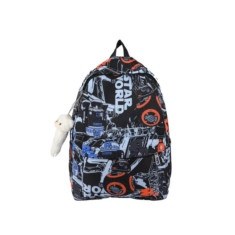 Japanese Style Astronauts Printed Backpack and Bags