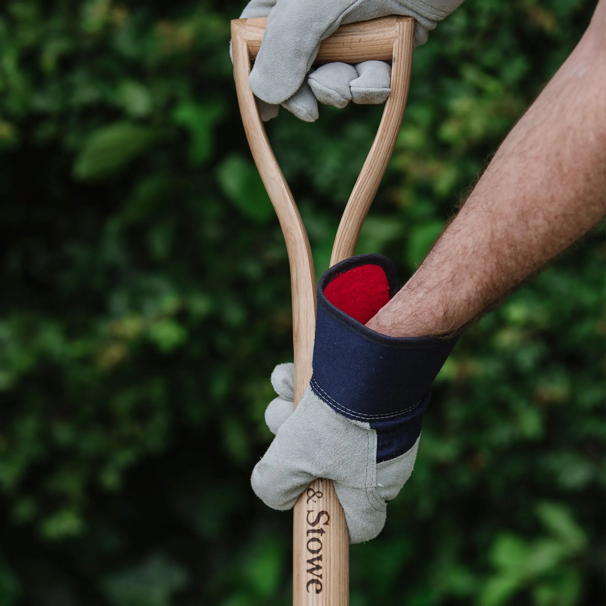 Kent & Stowe Navy Fleece Lined Rigger Gloves