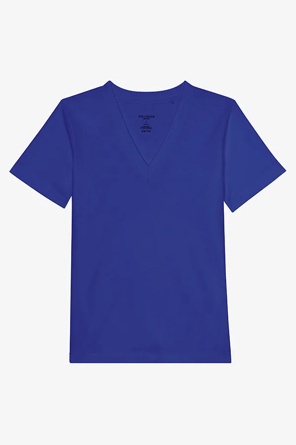 Lee T-Shirt - Pima Cotton :: Bright Indigo