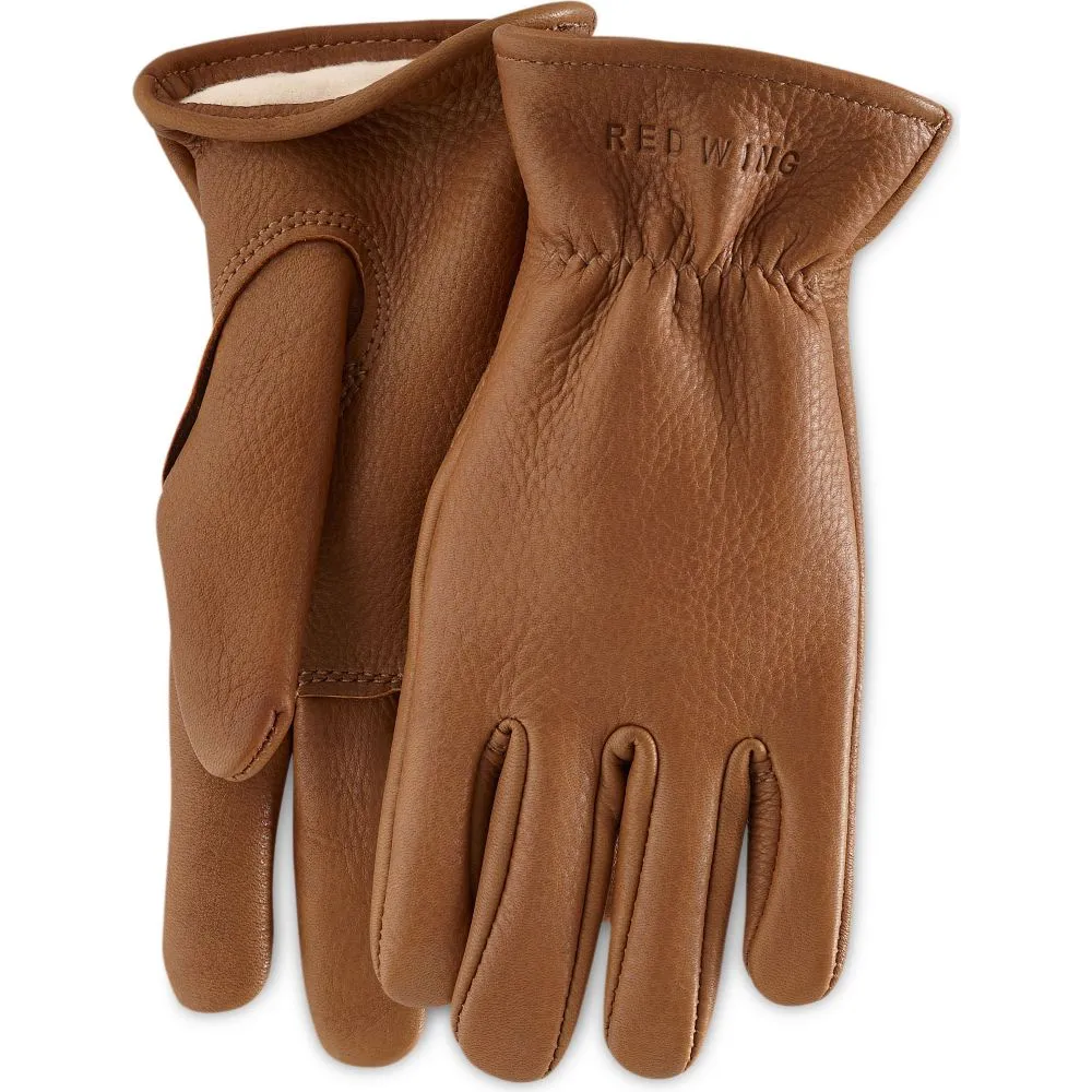 Nutmeg Buckskin Leather Lined Glove 95230