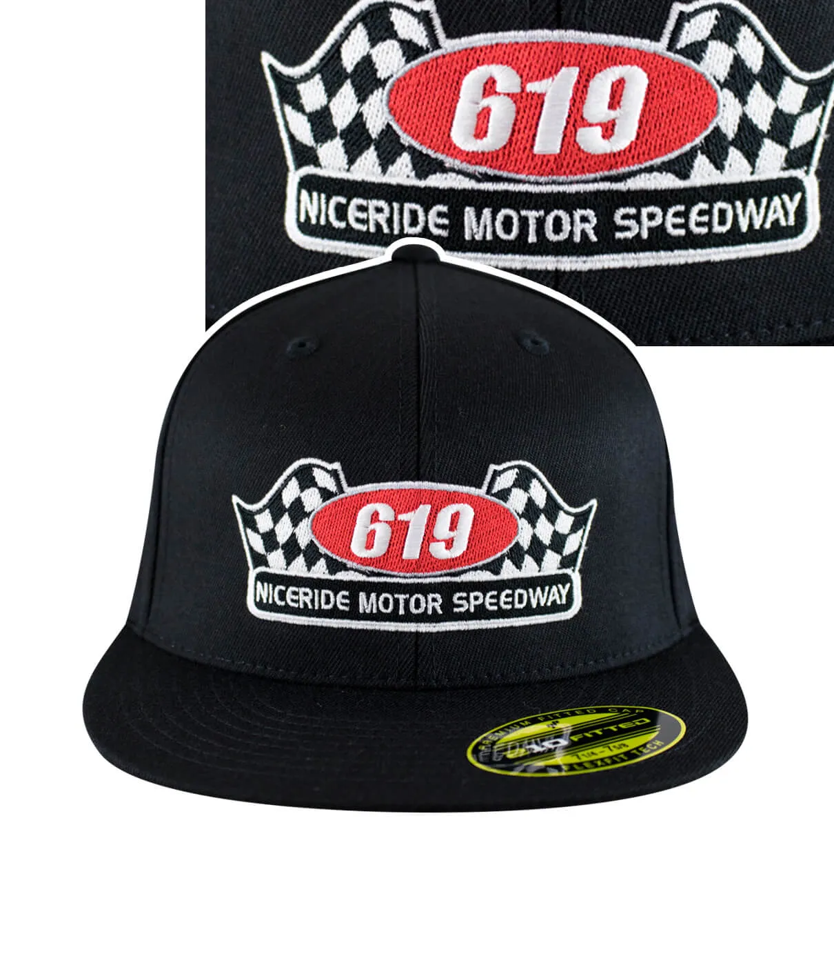 "619 Motor Speedway" 210F Fitted Hat