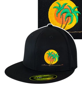 "Classic Palm" 210F Fitted Hat