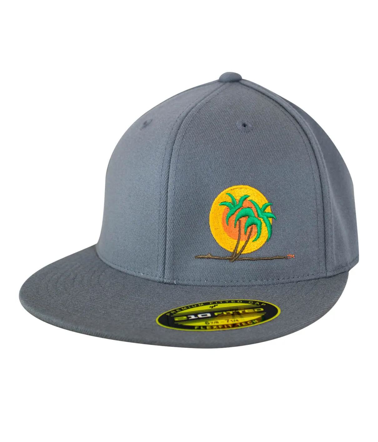 "Classic Palm" 210F Fitted Hat