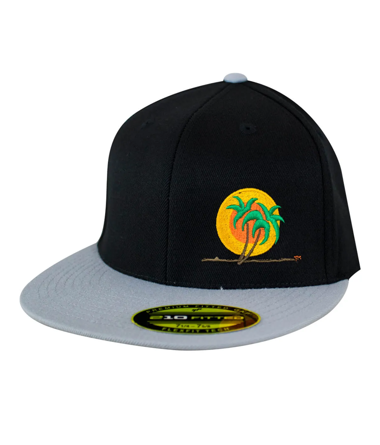 "Classic Palm" 210F Fitted Hat