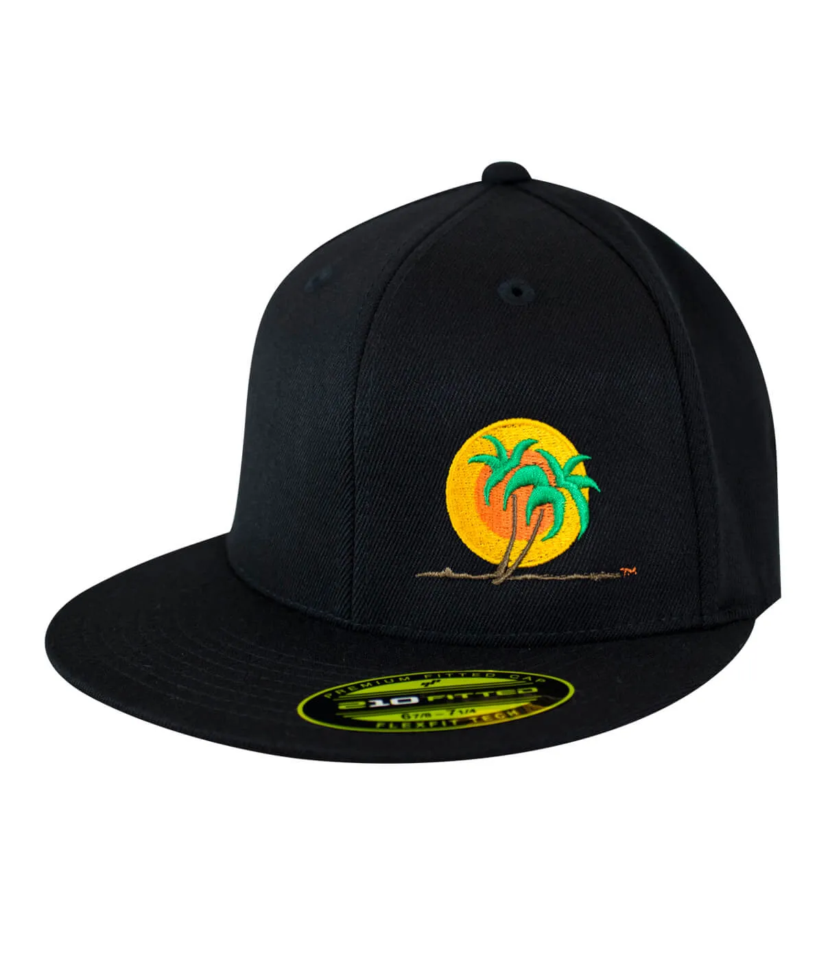 "Classic Palm" 210F Fitted Hat