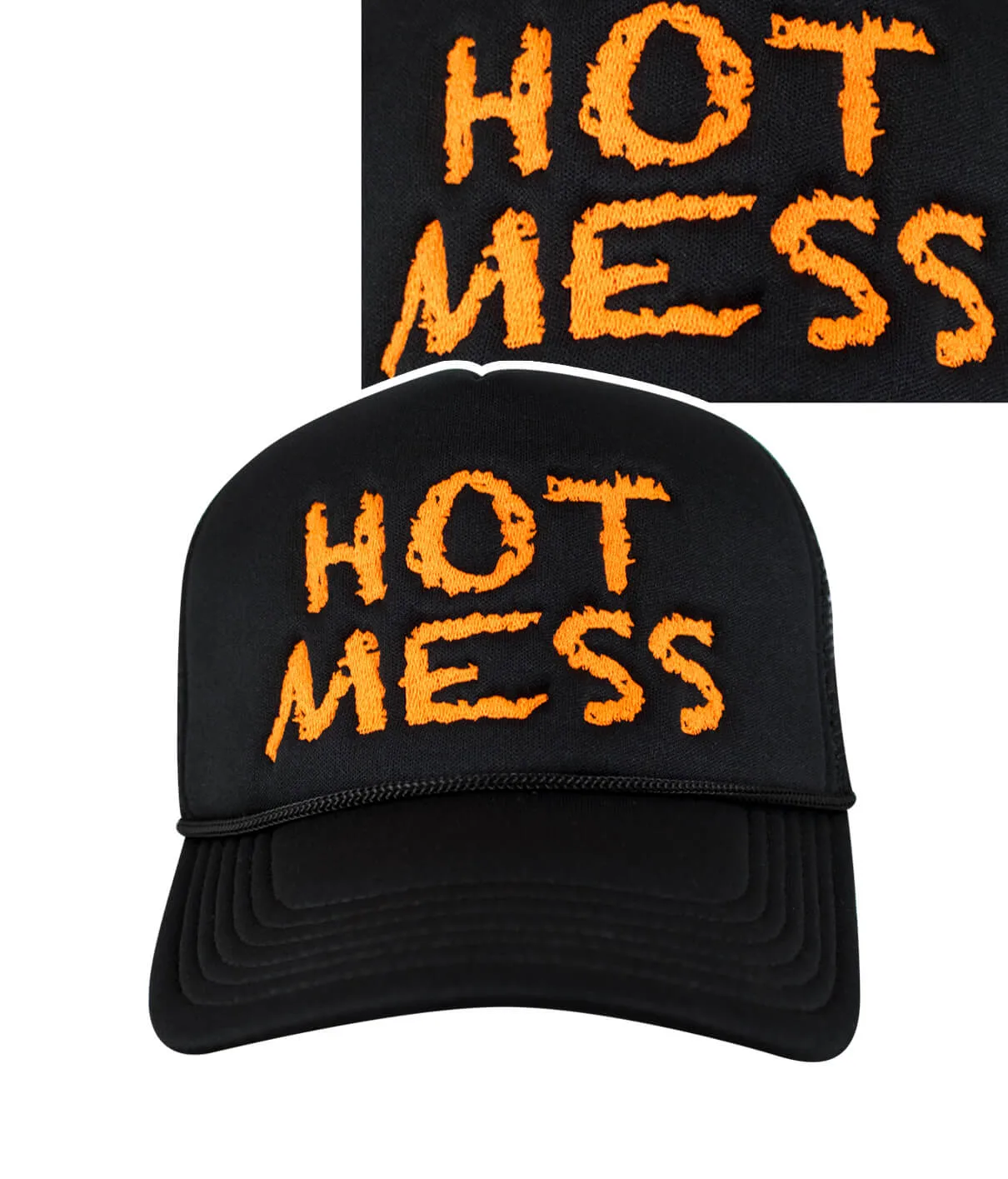 "Hot Mess" Foam Trucker Hat