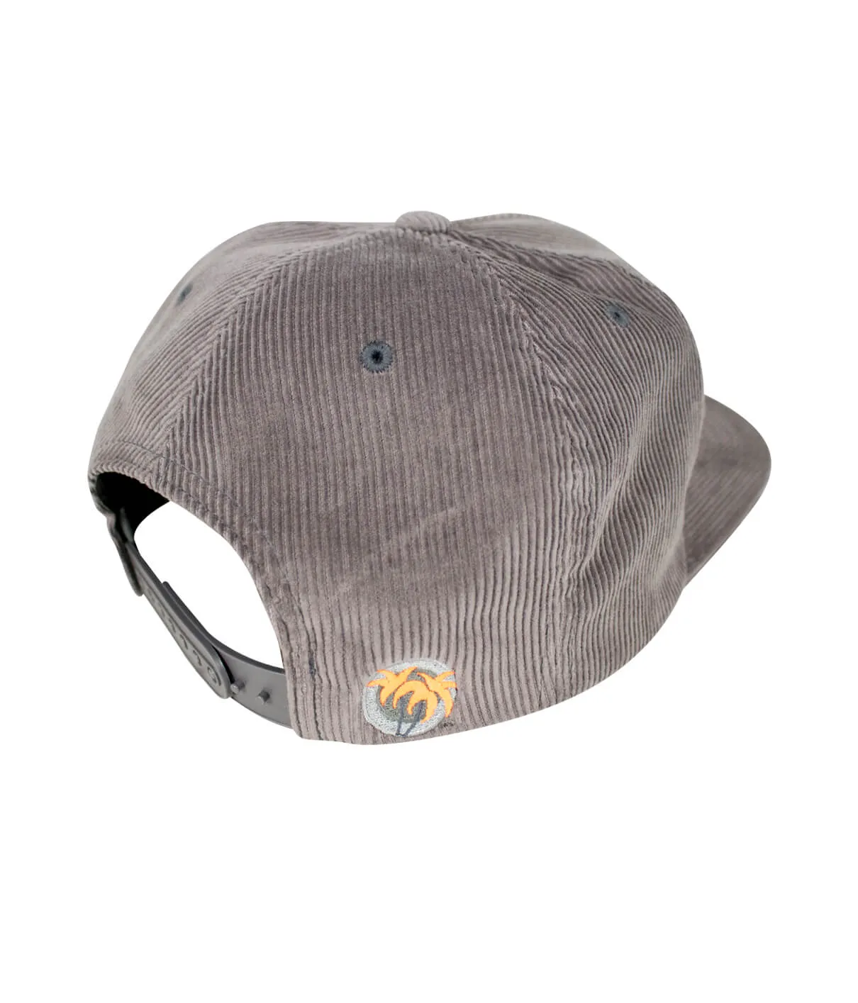 "Sorry Charlie" Patch Corduroy Snapback Hat