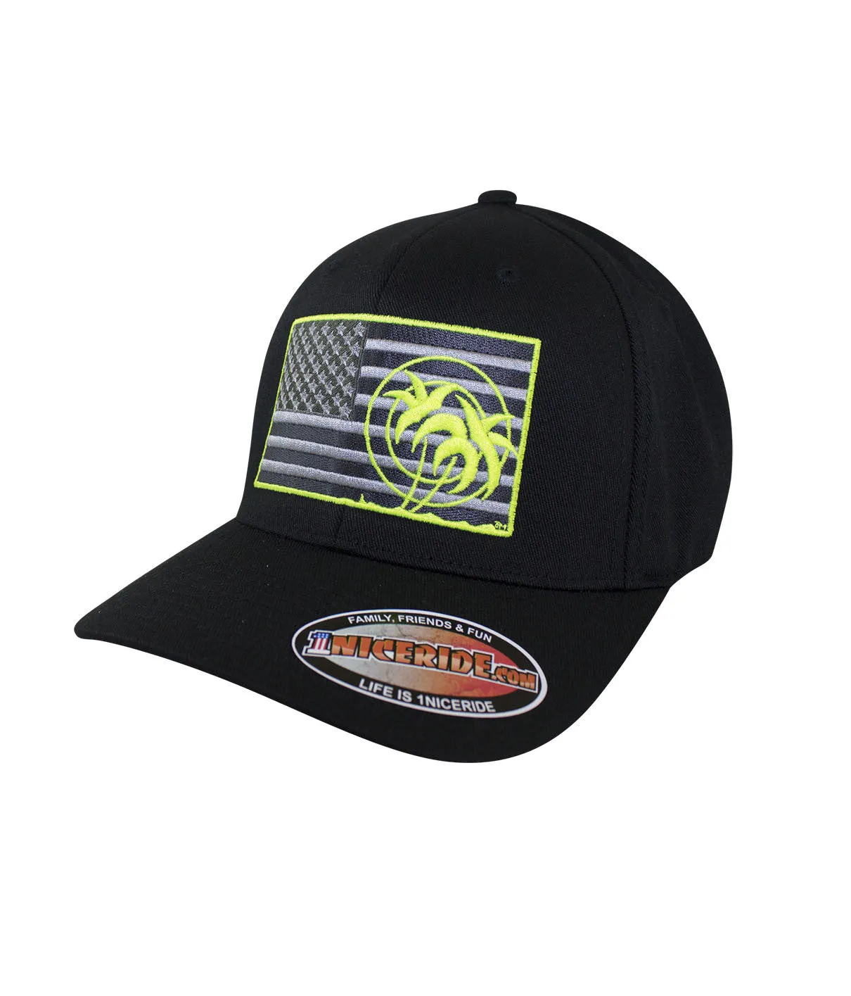 "Strong - Neon" Classic Flexfit Hat