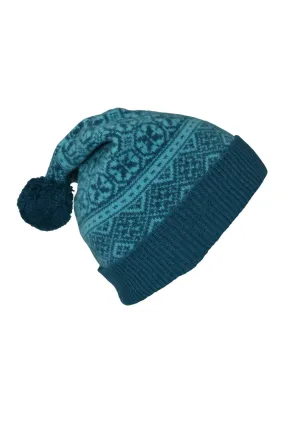 Rubislaw Fair isle Ski hat - Teal