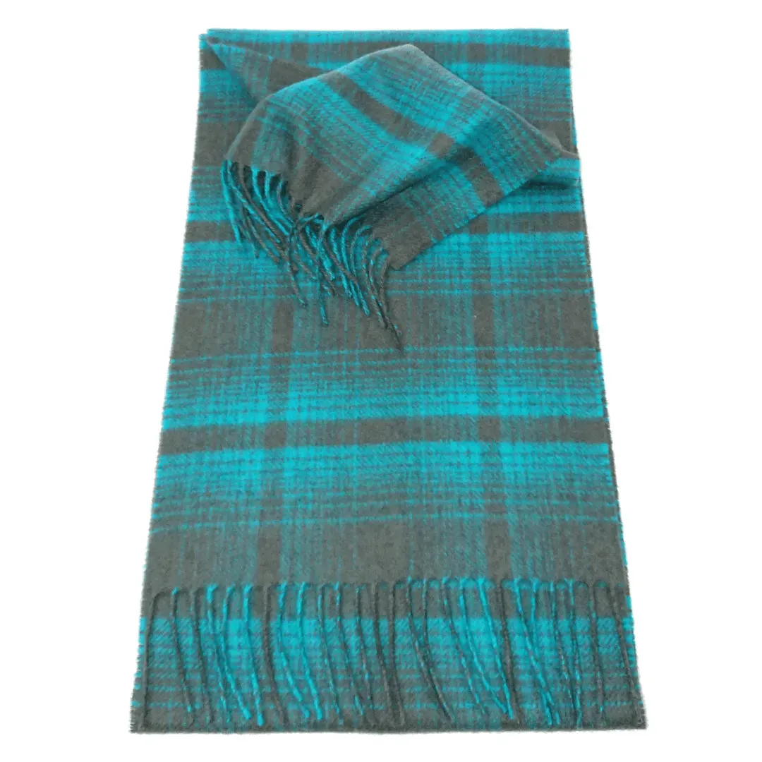 Scottish Cashmere Check Scarves