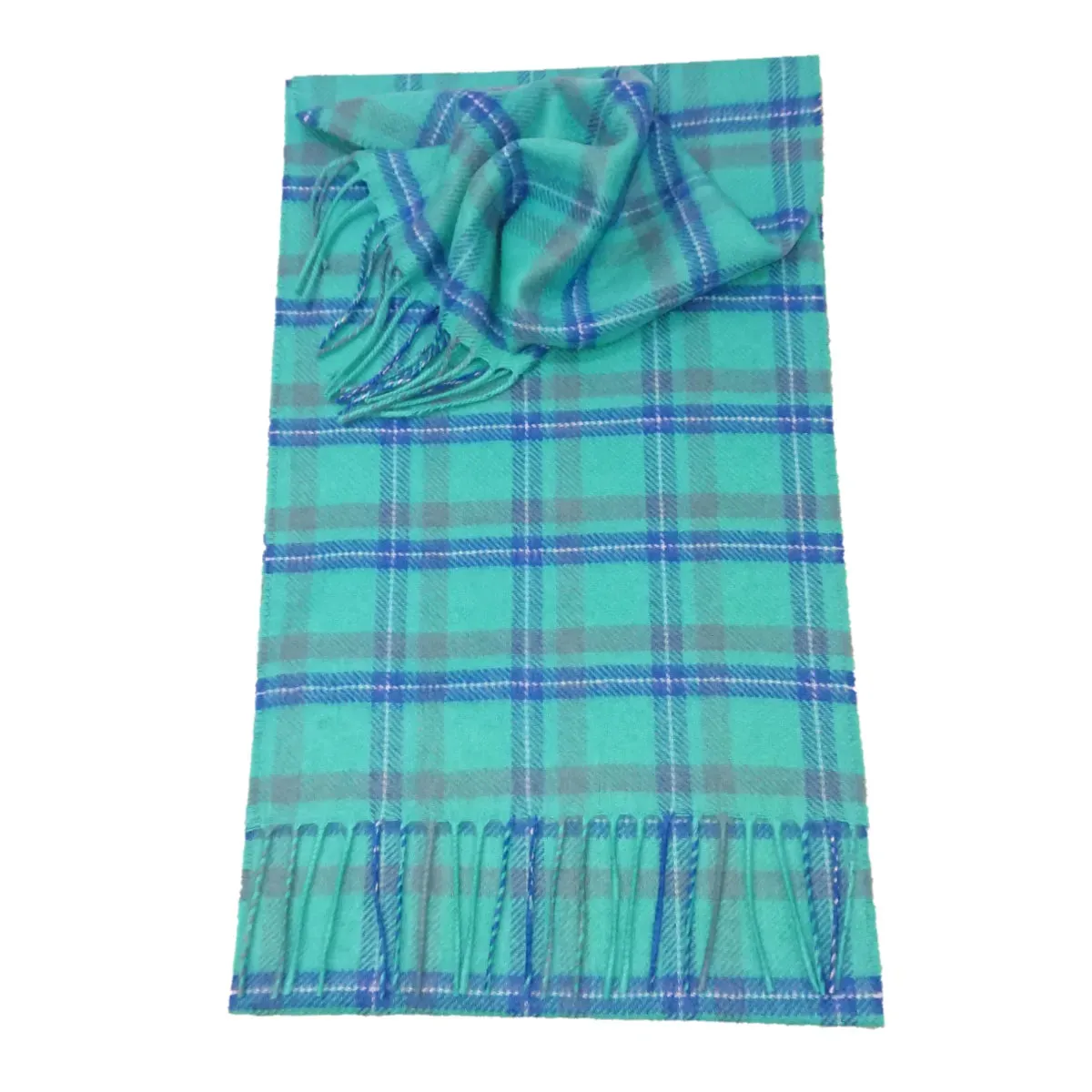 Scottish Cashmere Check Scarves