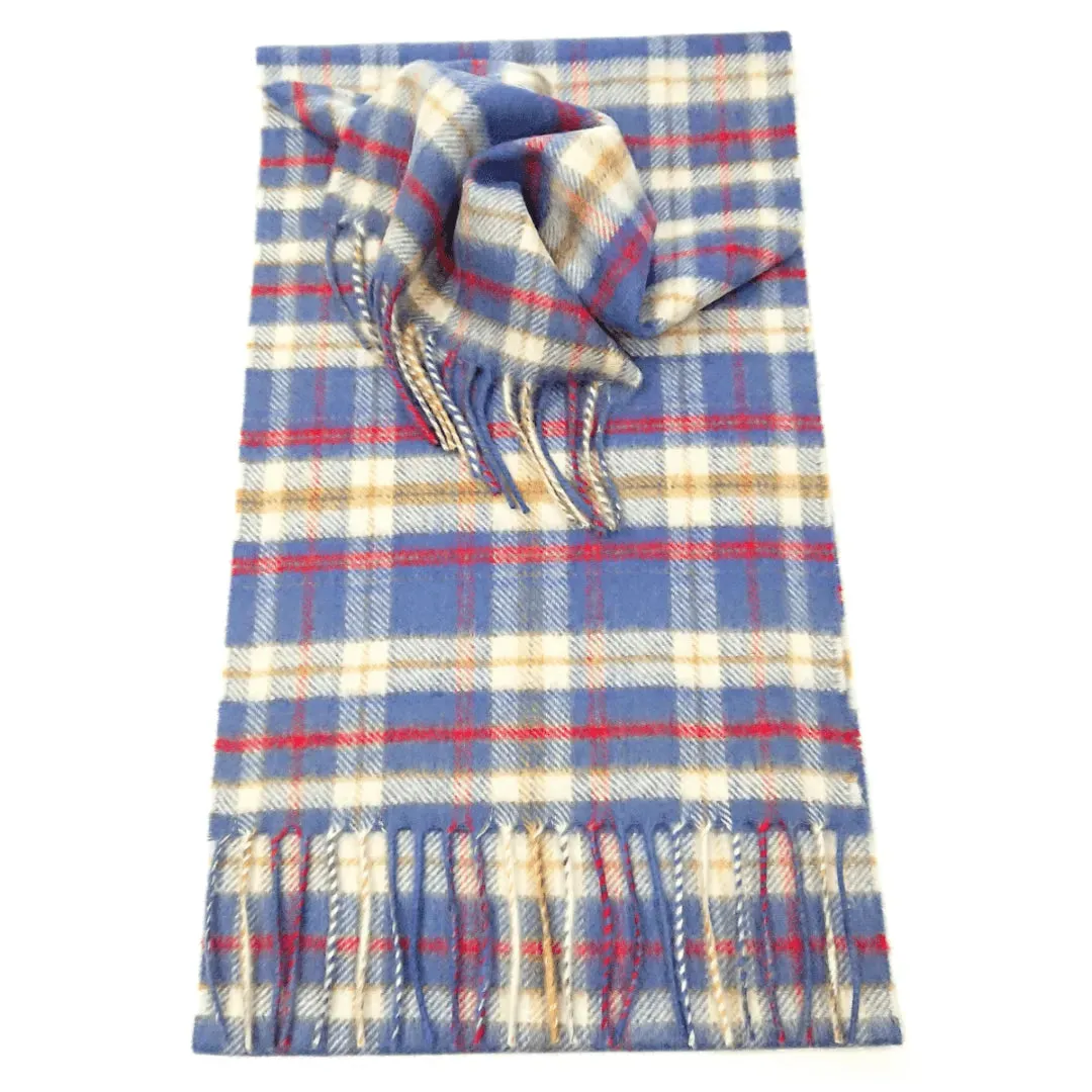 Scottish Cashmere Check Scarves