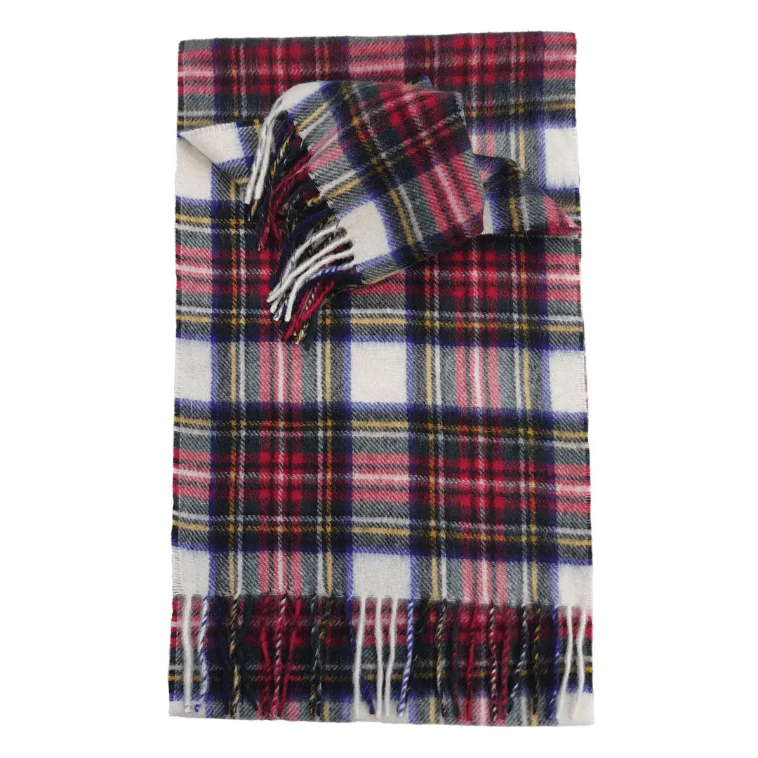 Scottish Cashmere Check Scarves