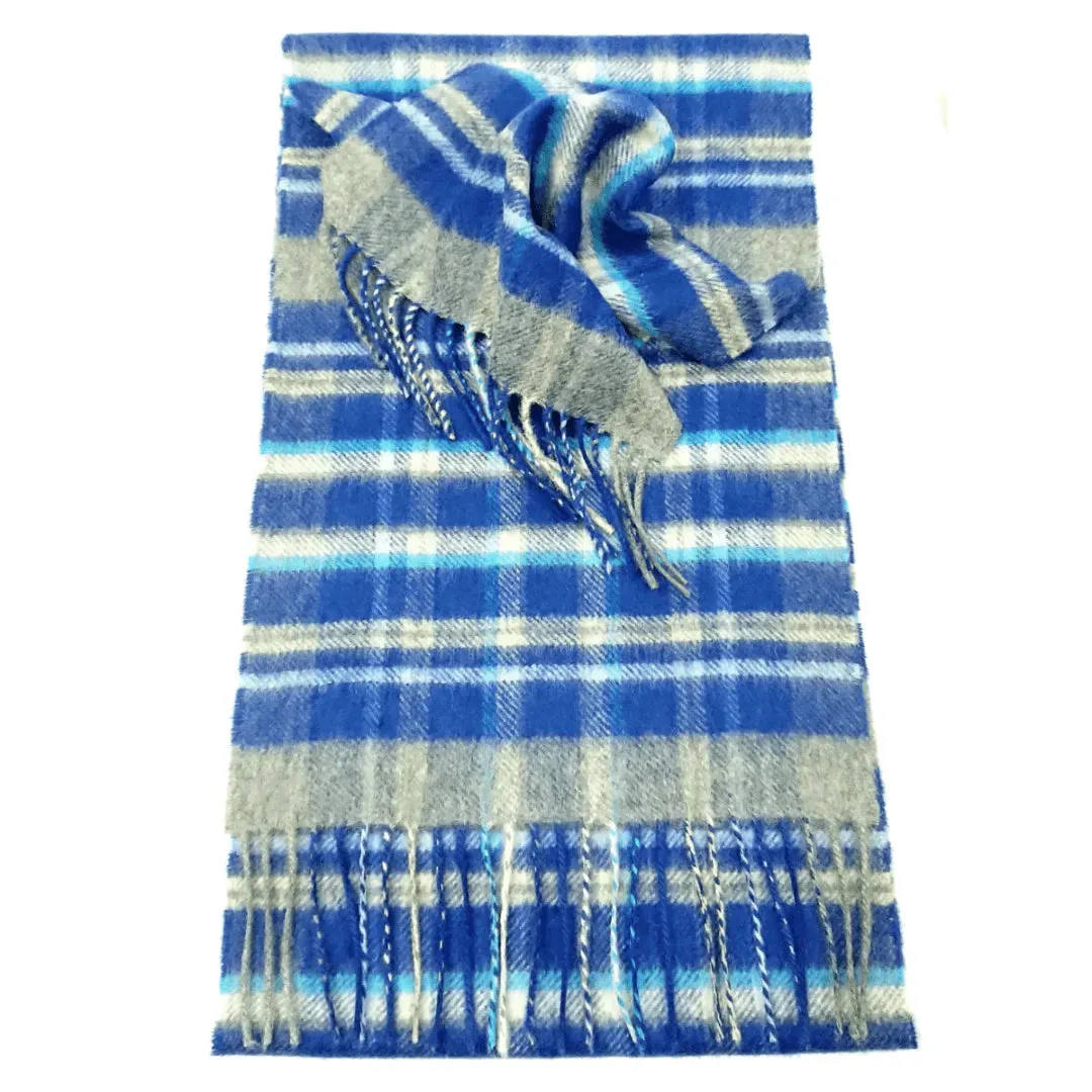 Scottish Cashmere Check Scarves