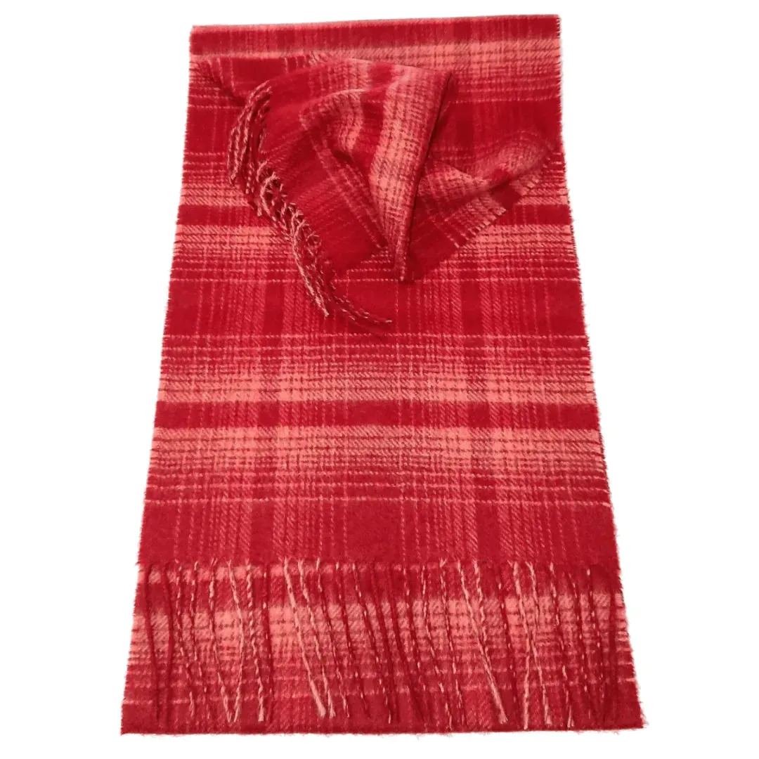 Scottish Cashmere Check Scarves