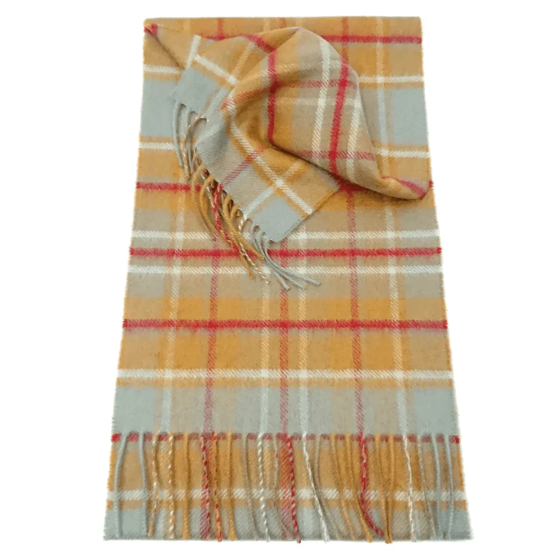 Scottish Cashmere Check Scarves