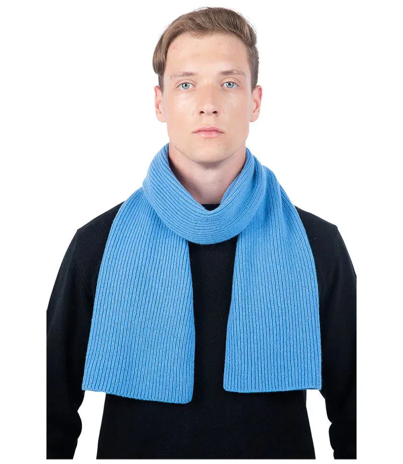 Scottish Cashmere Ribbed Scarves