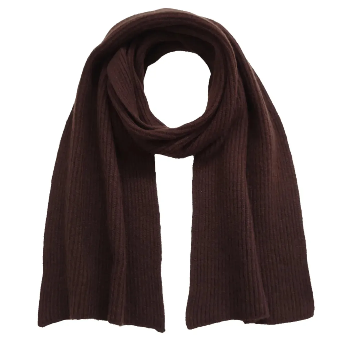 Scottish Cashmere Ribbed Scarves