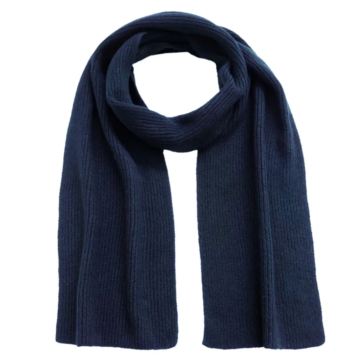 Scottish Cashmere Ribbed Scarves