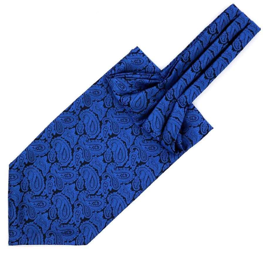 Small Teardrop Paisley Ascot Tie