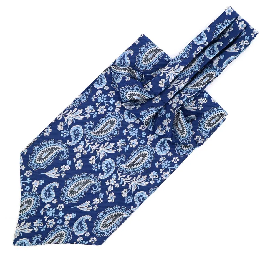 Small Teardrop Paisley Ascot Tie