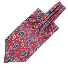 Small Teardrop Paisley Ascot Tie