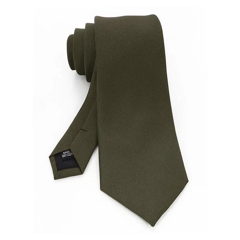 Solid Silk Twill Tie