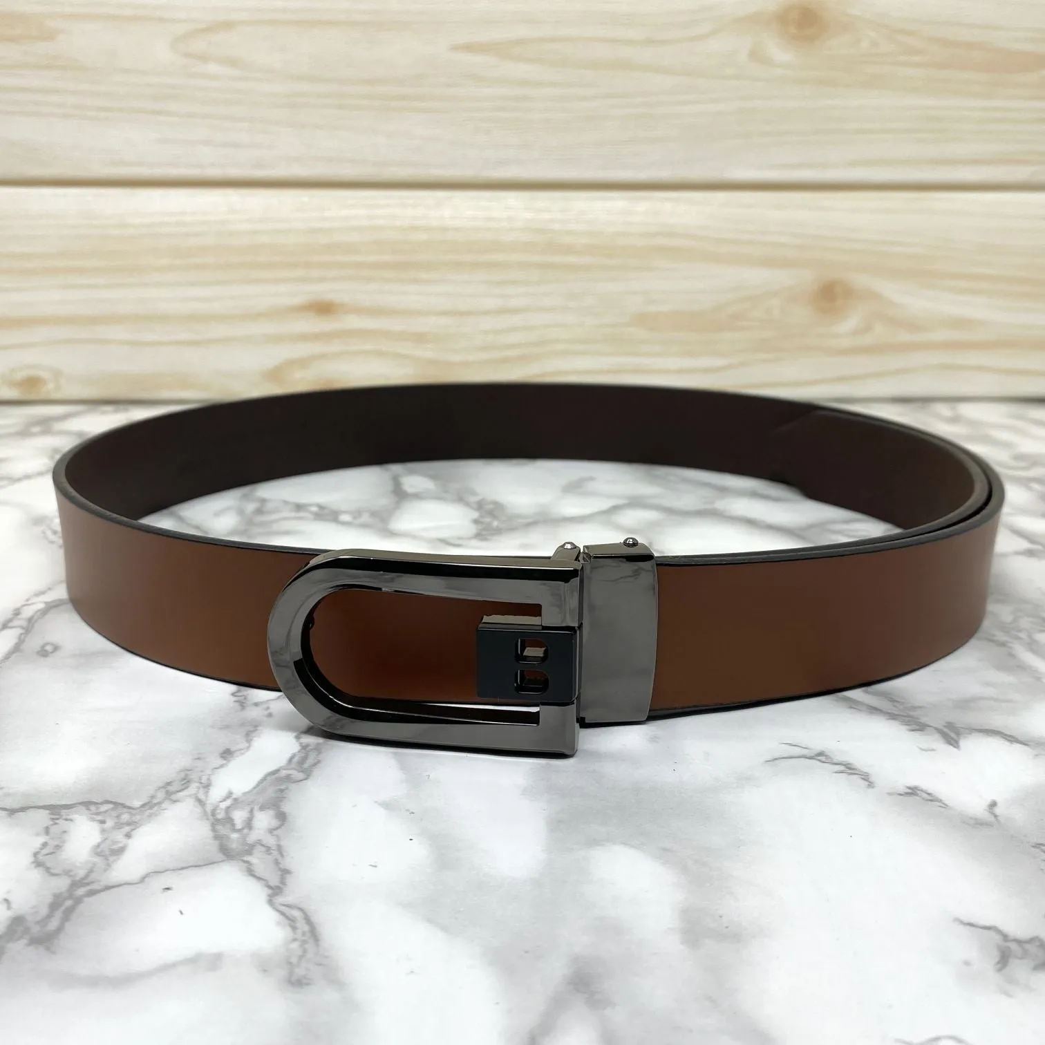 Stylish Design Men Formal Genuine Leather Belt-JonasParamount