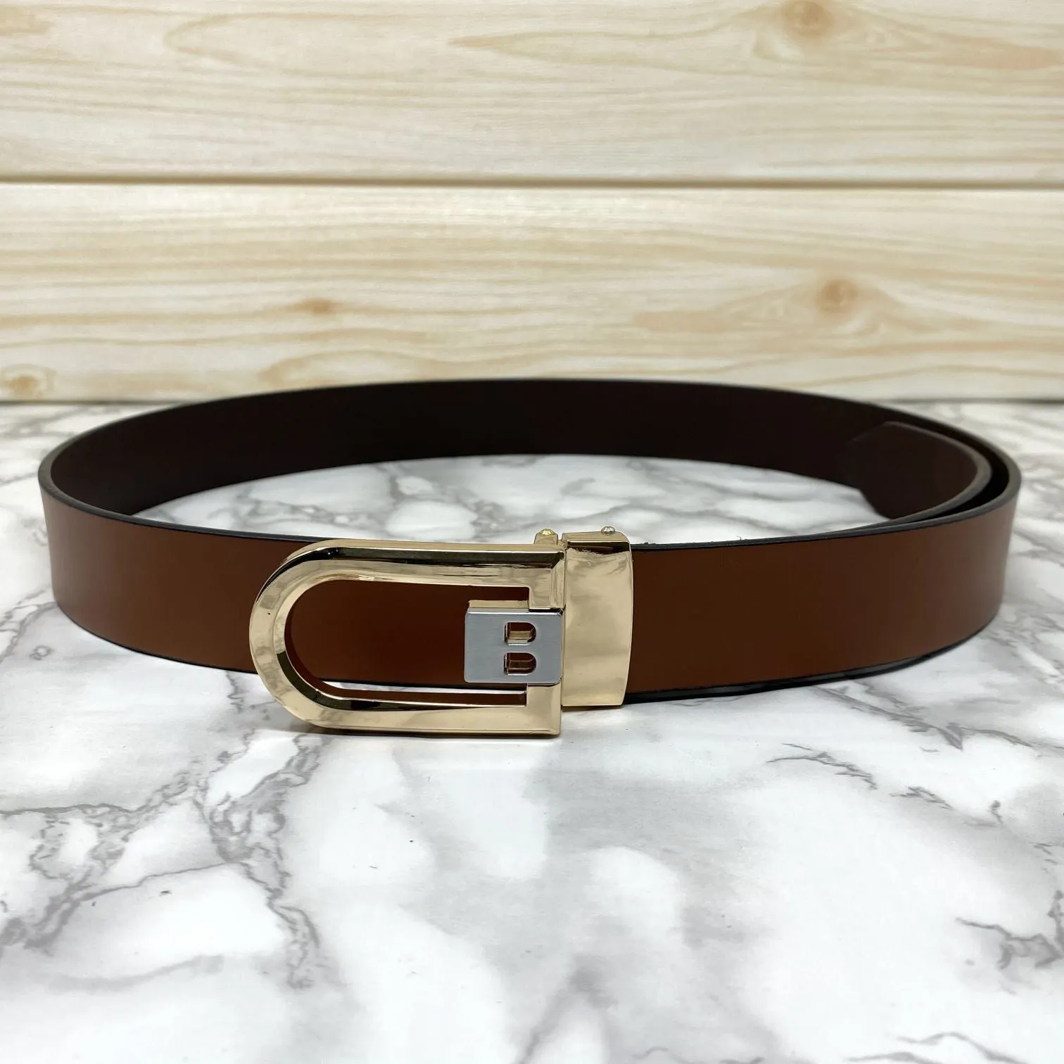 Stylish Design Men Formal Genuine Leather Belt-JonasParamount