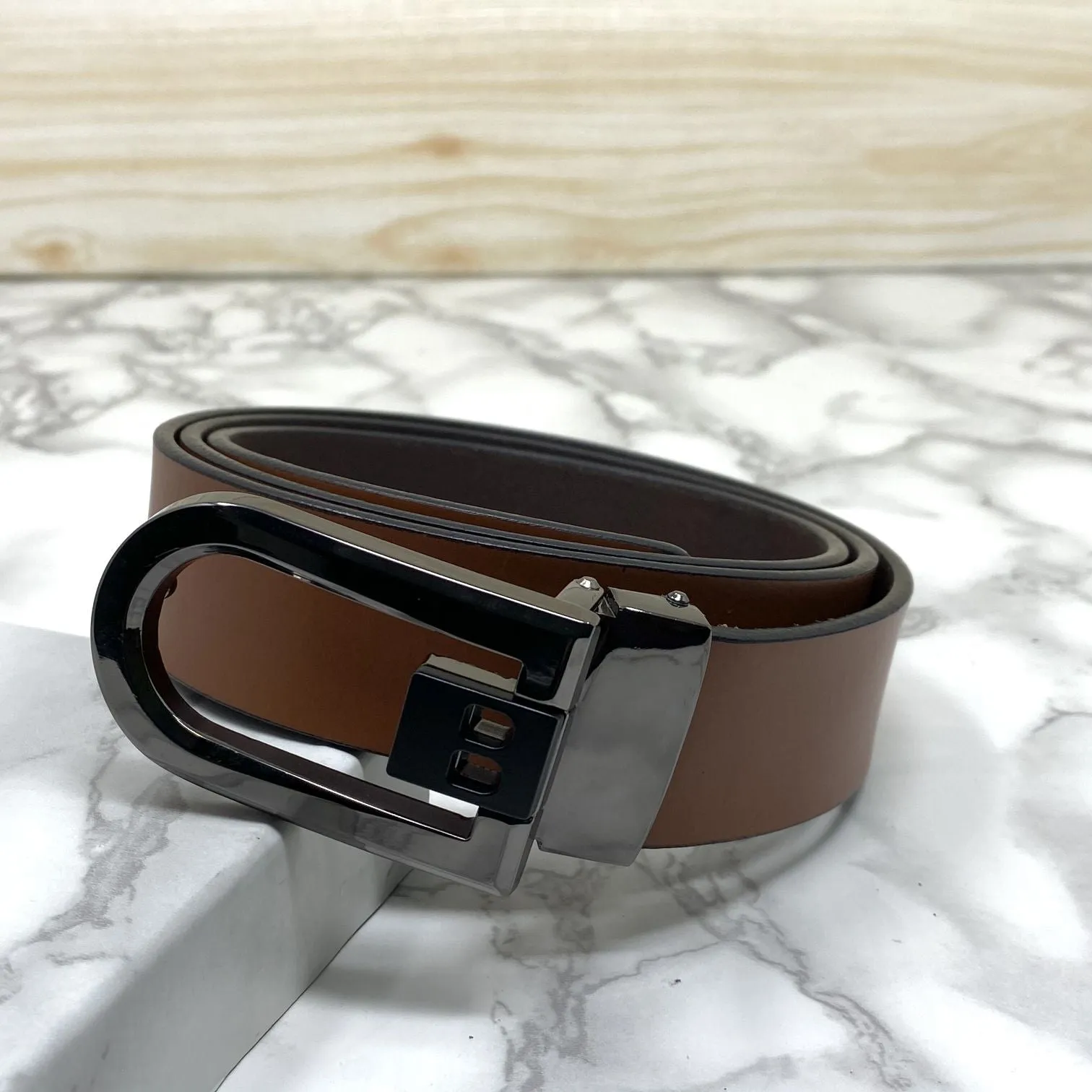 Stylish Design Men Formal Genuine Leather Belt-JonasParamount