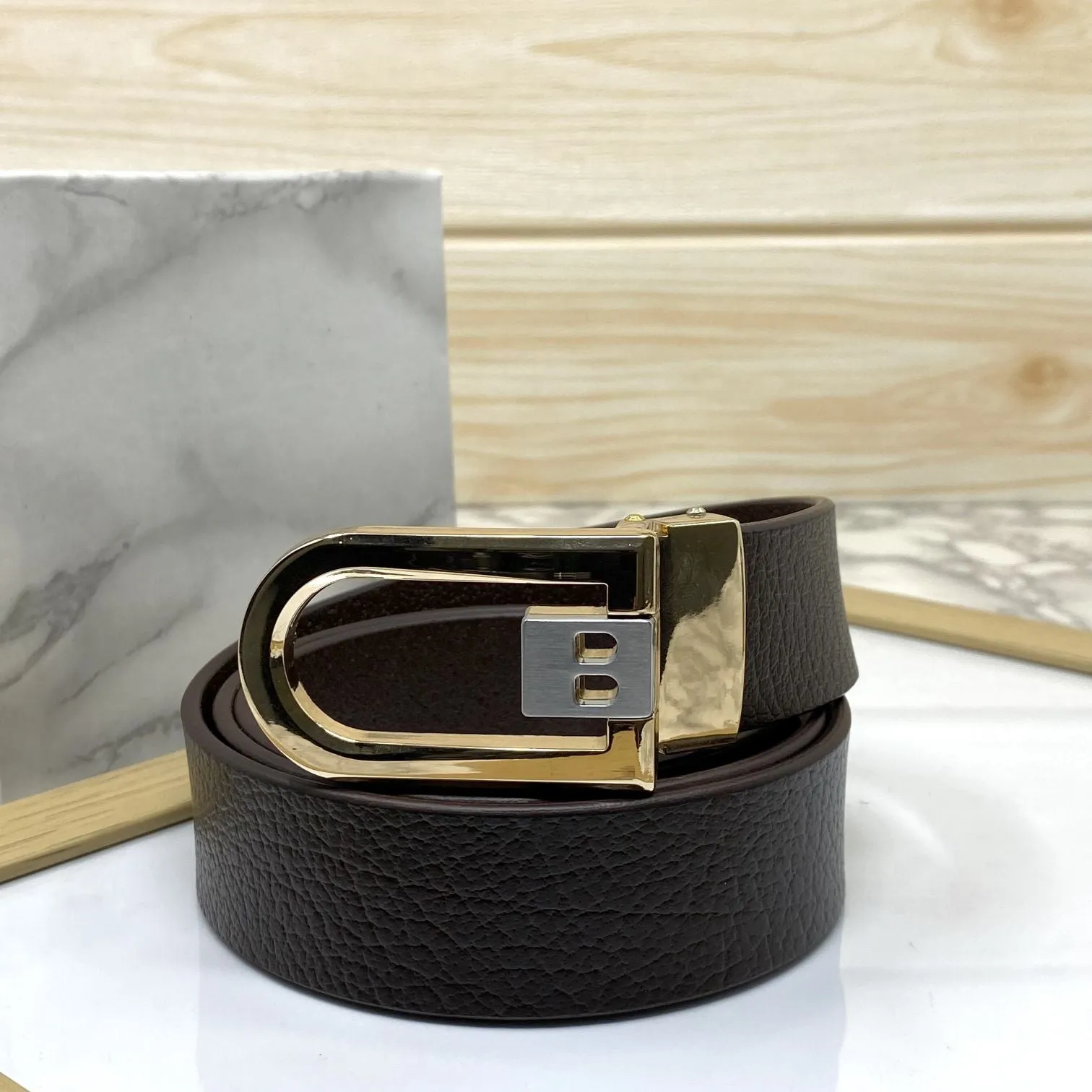 Stylish Design Men Formal Genuine Leather Belt-JonasParamount