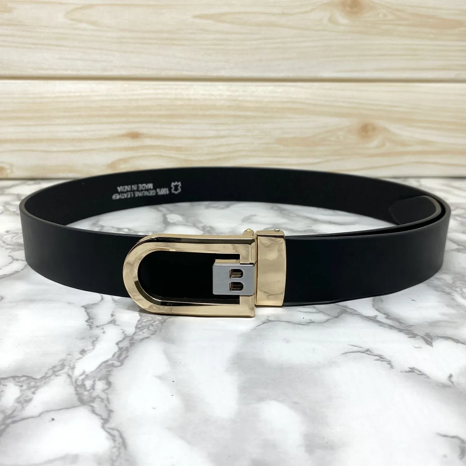 Stylish Design Men Formal Genuine Leather Belt-JonasParamount