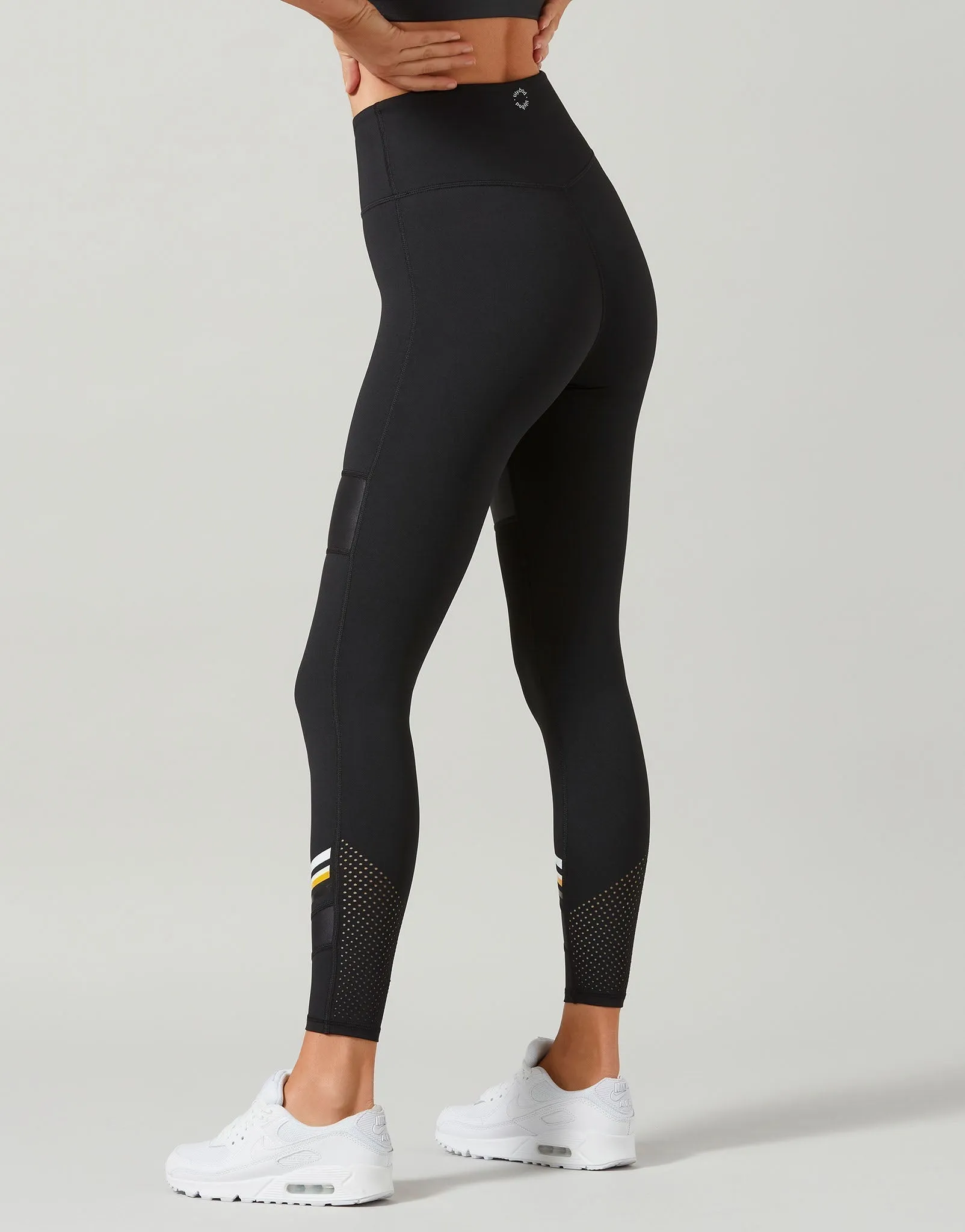 Taylor-XR Leggings in Black & Lemon