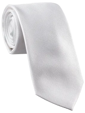 White Pattern Tie, Bow Tie, Handkerchief