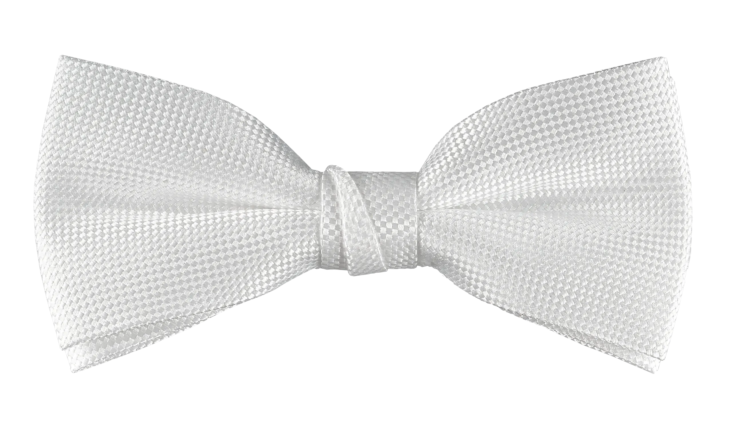 White Pattern Tie, Bow Tie, Handkerchief