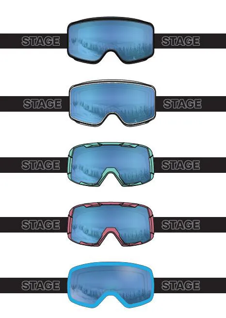 Winter-Goggles Kids Stage Punk Goggle, Ages 7-11